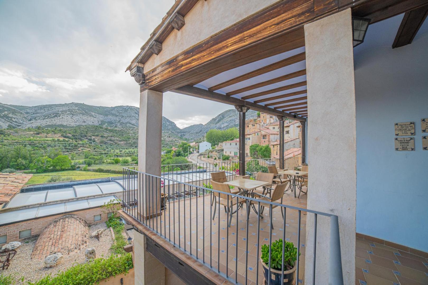 Hotel Spa Don Inigo De Aragon Las Cuevas de Cañart Dış mekan fotoğraf